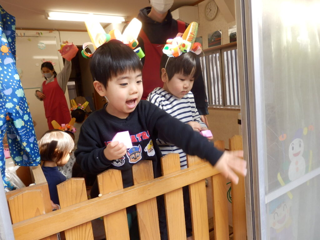 豆まき